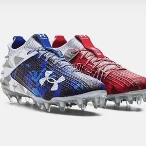 Under Armour Blur Smoke 2.0 "USA" Men's Football Cleat Size 13